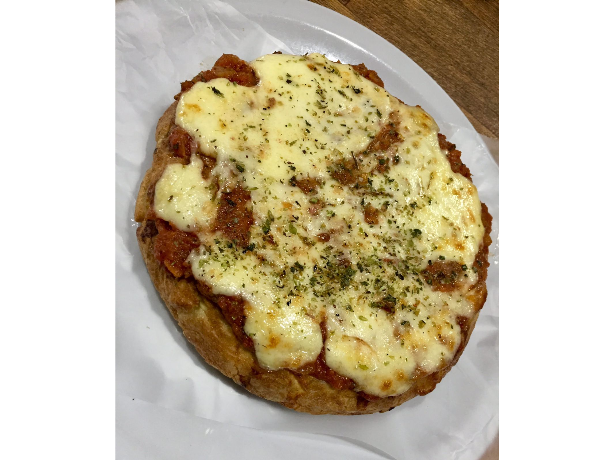 Tortilla de papas a la pizza