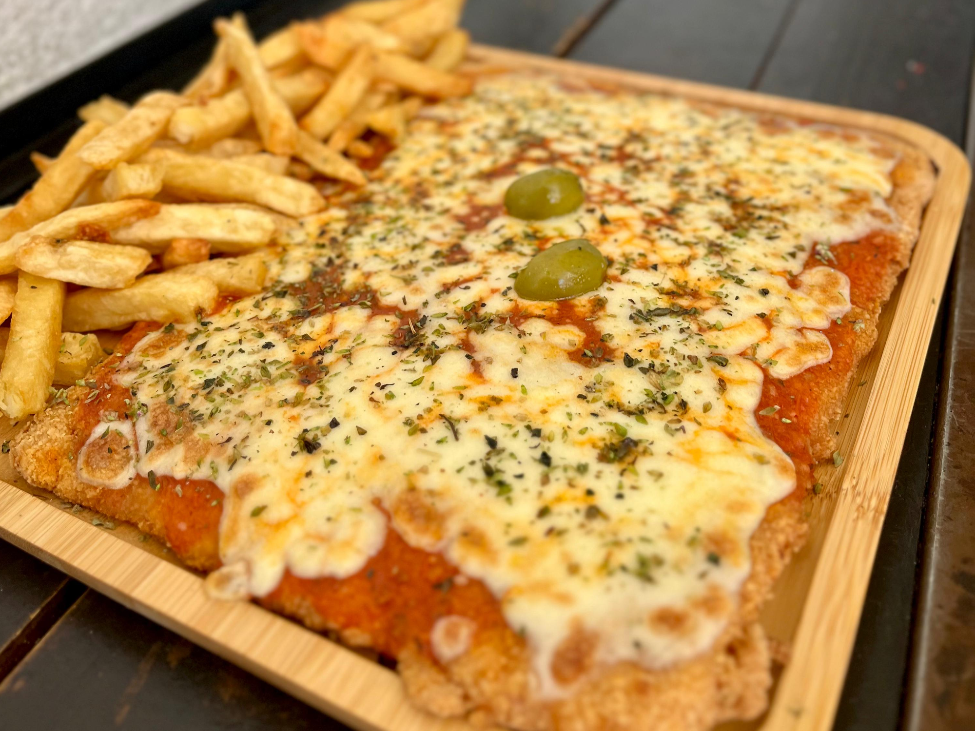 Milapizza para 2 de pollo muzzarella