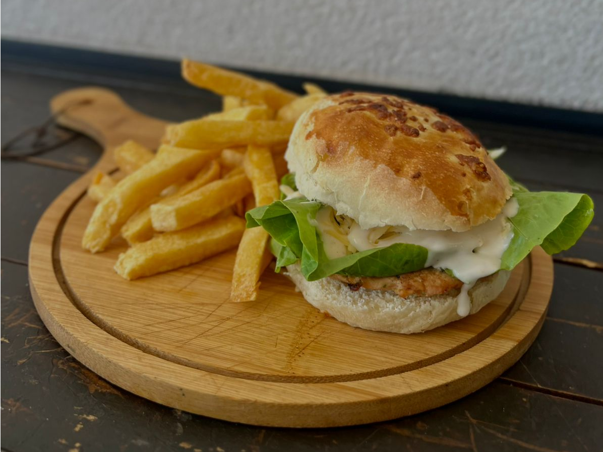 Hamburguesa caesar