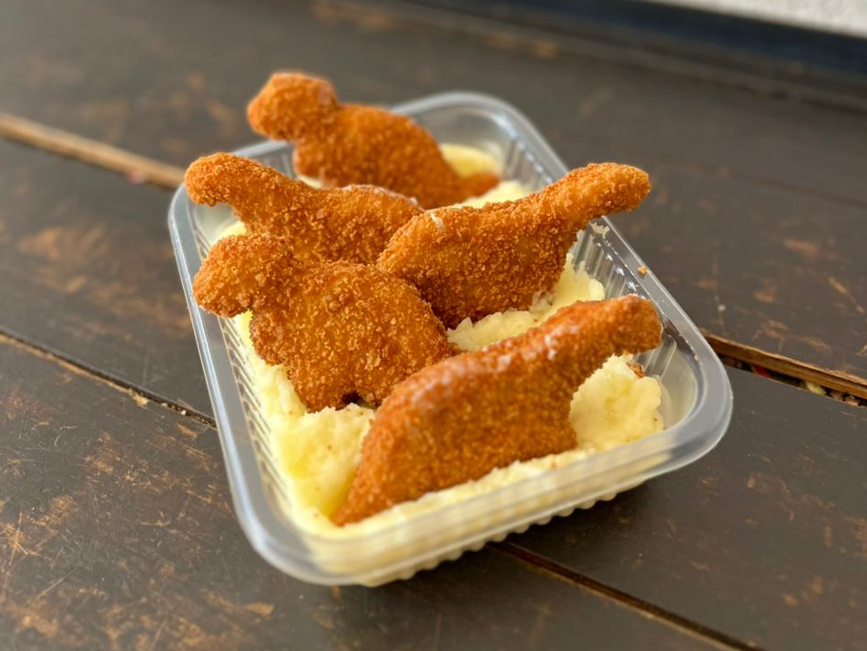 Ricosaurios con pure