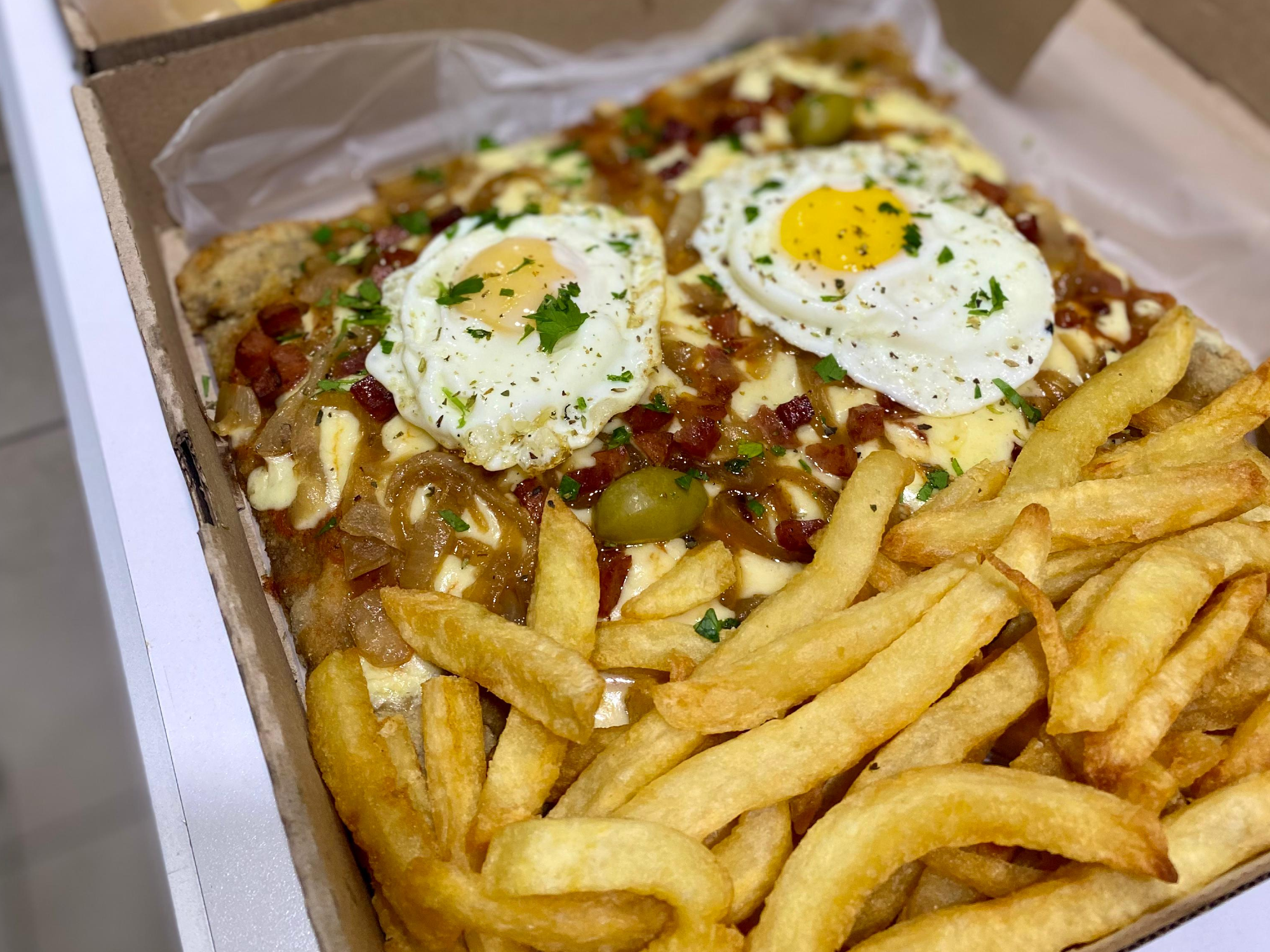 Milapizza americana para 2 de El Buen Gusto Berazategui