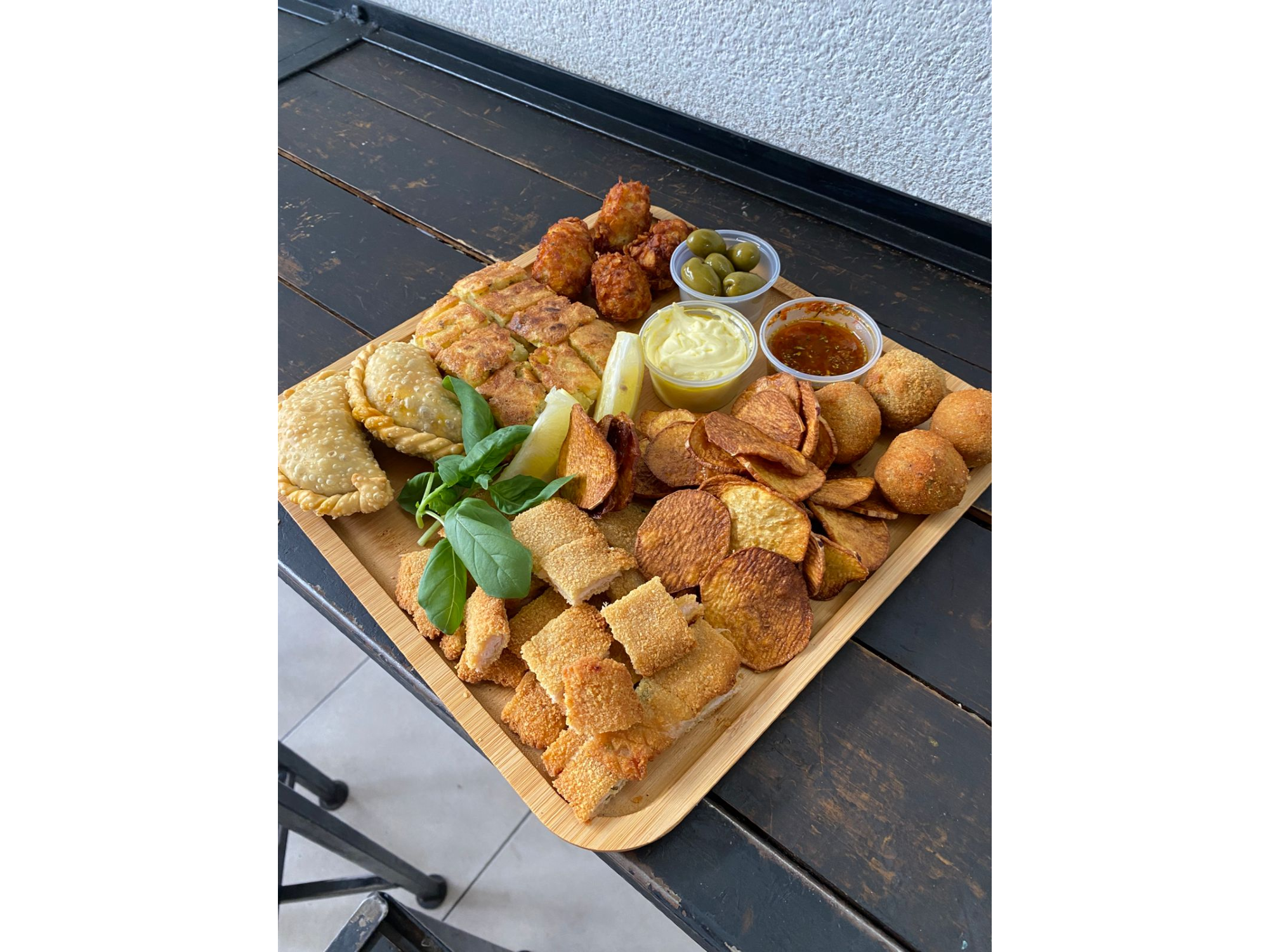 Picada  fire para 2 personas