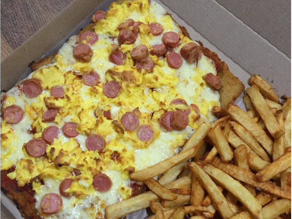 Milapizza de la casa para 2 personas