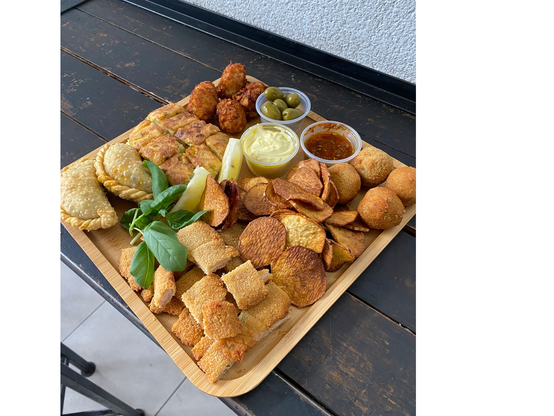 Picada fire para 3 personas