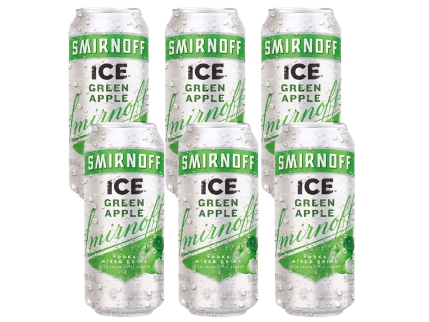 06 Smirnoff Green Apple 473 ML