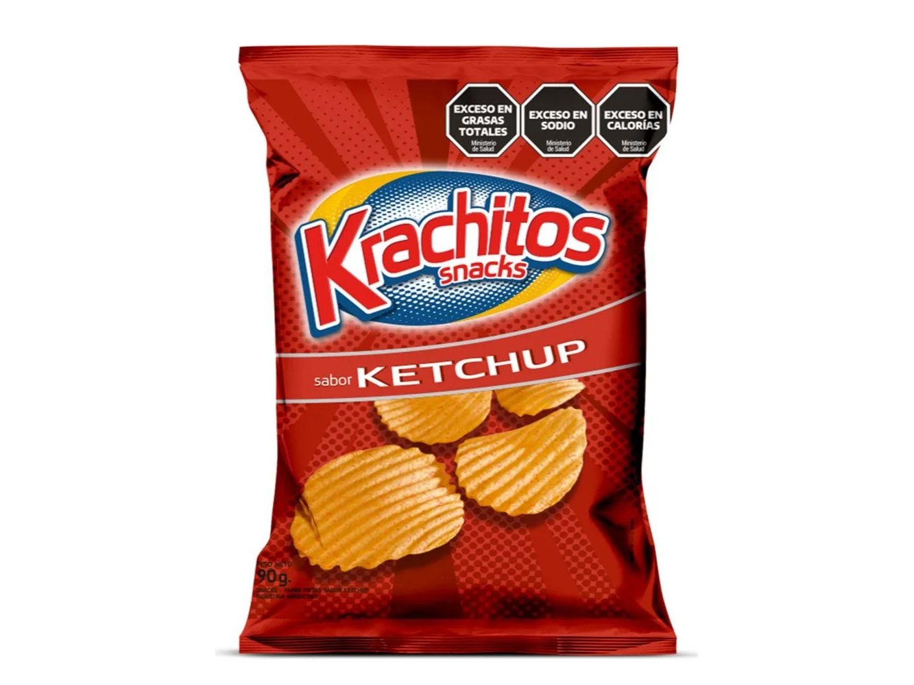 Papas Krachitos Ketchup 55g