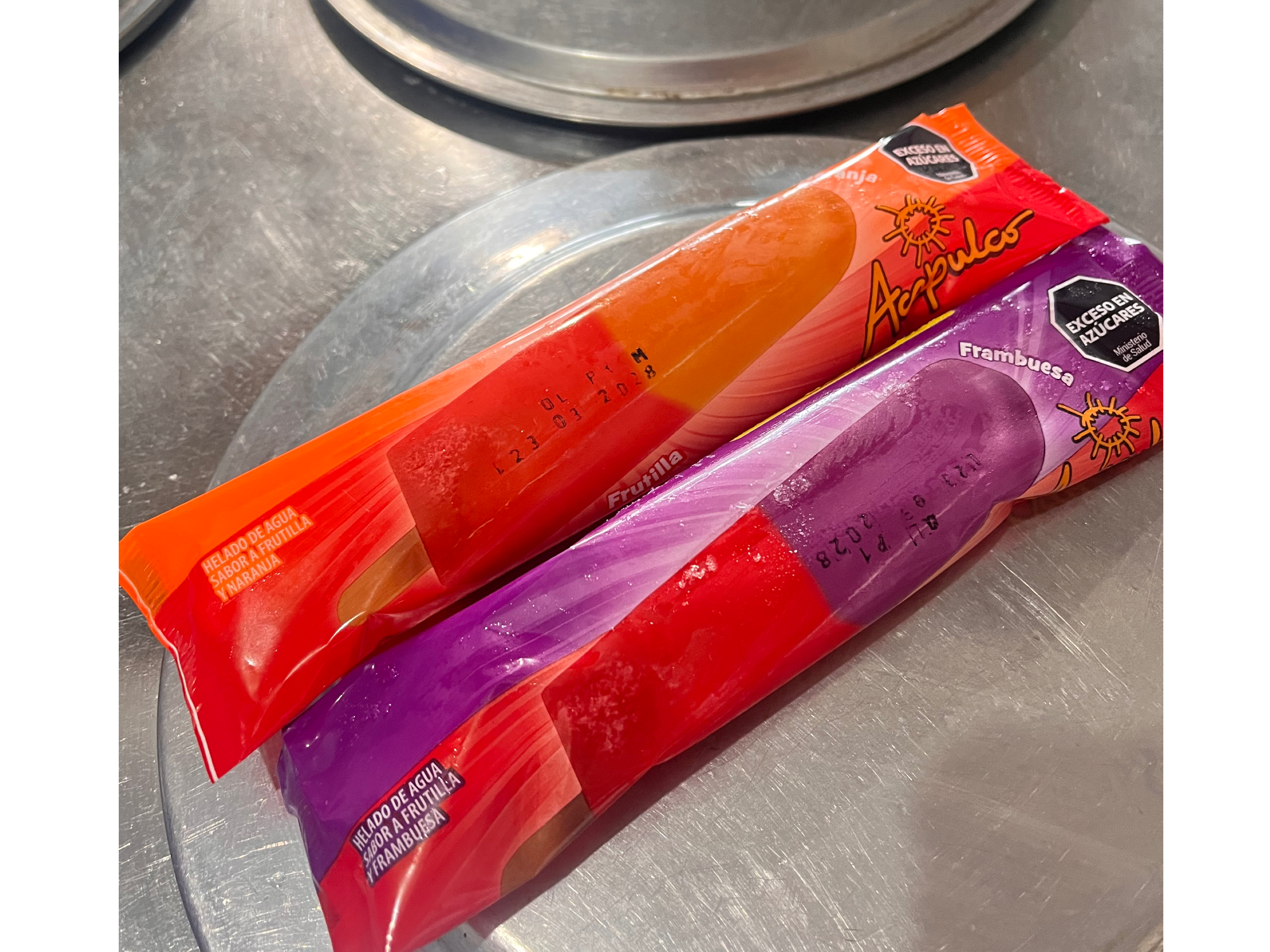 Helado Acapulco agua Duo