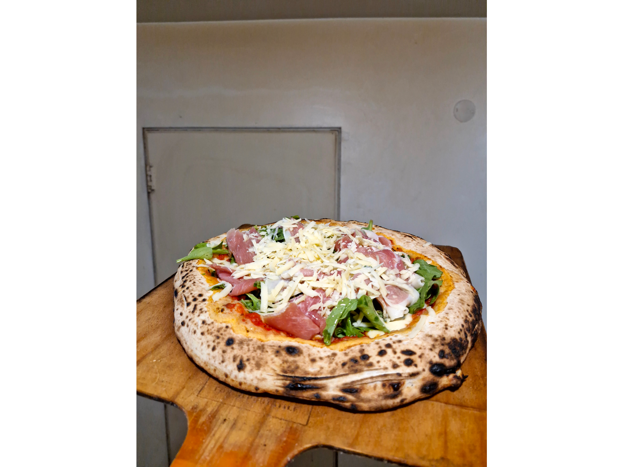 Jamon crudo y rucula