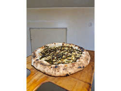 Champiñones al pesto