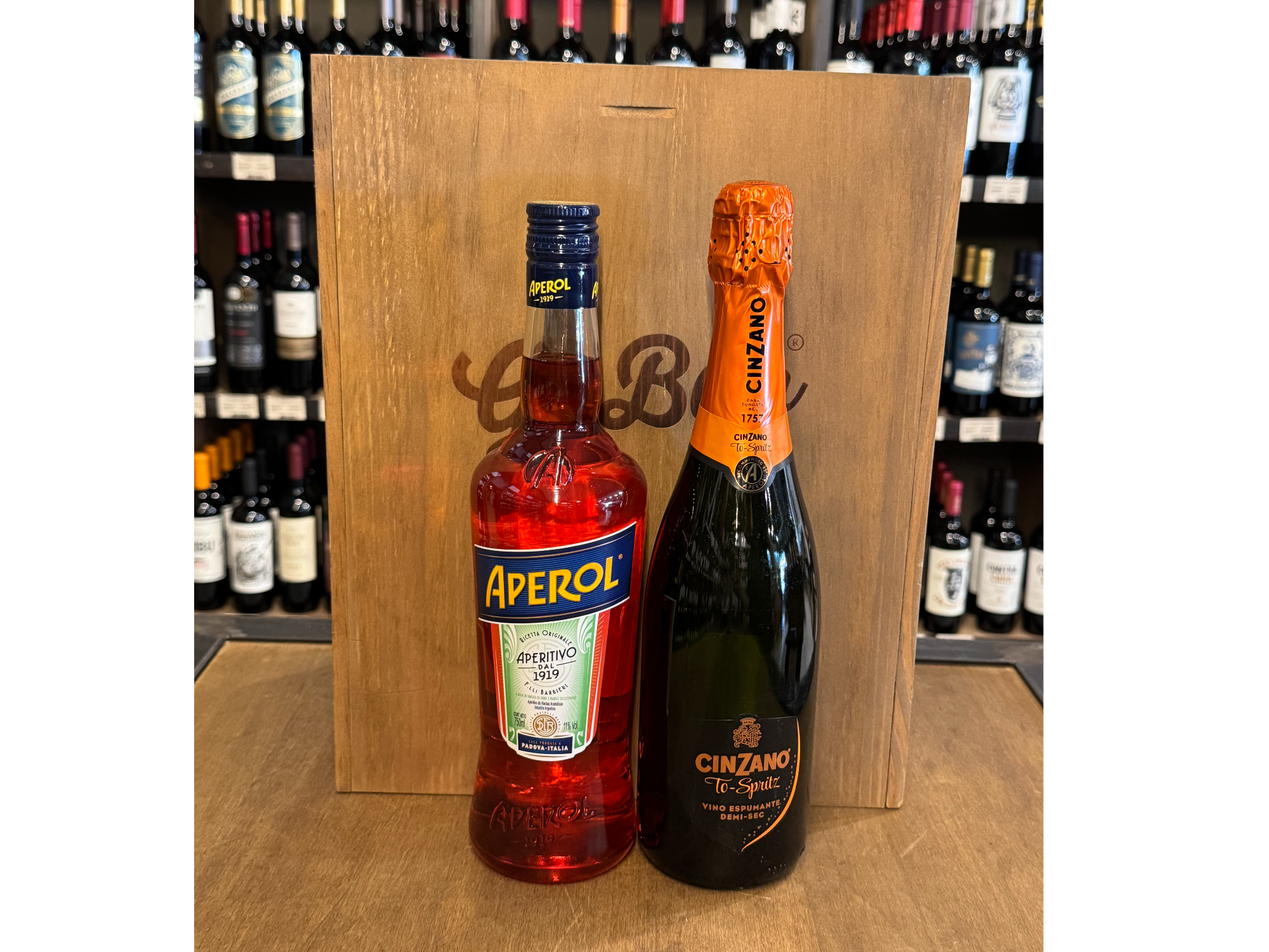 Aperol + Cinzano Spritz