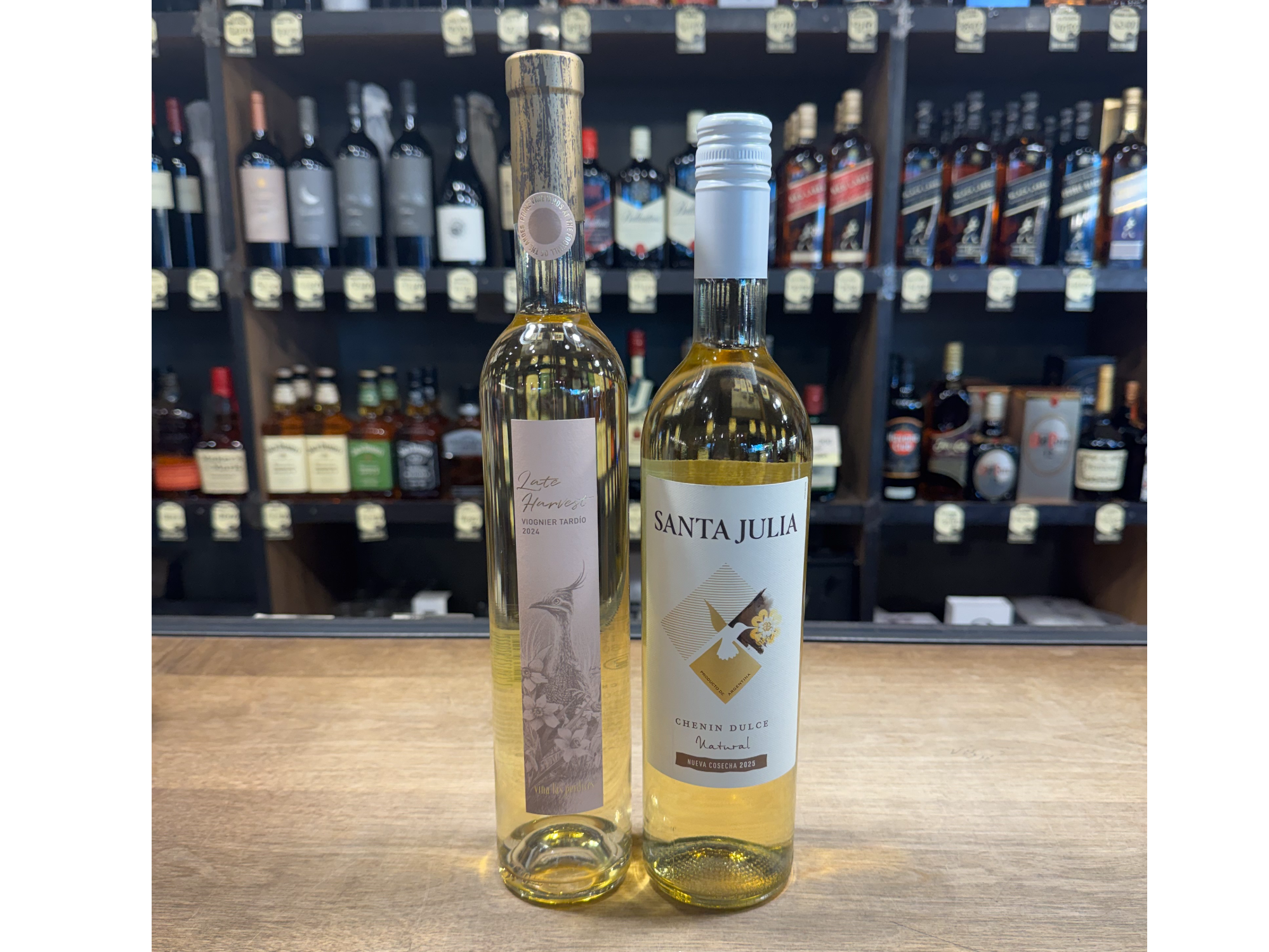 Las Perdices Tardio + Santa Julia Chenin