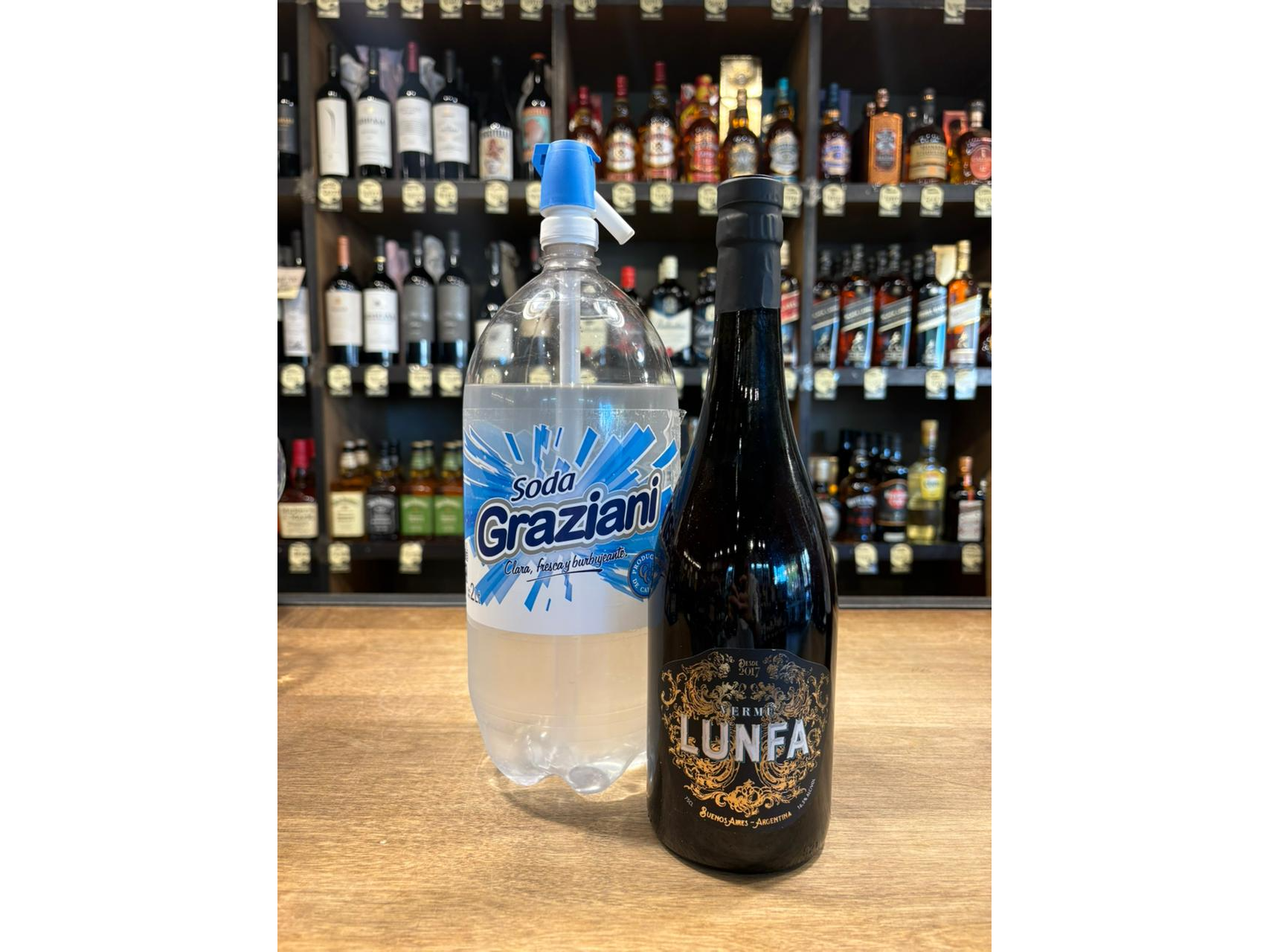 LUNFA ROSSO + SODA SIFON