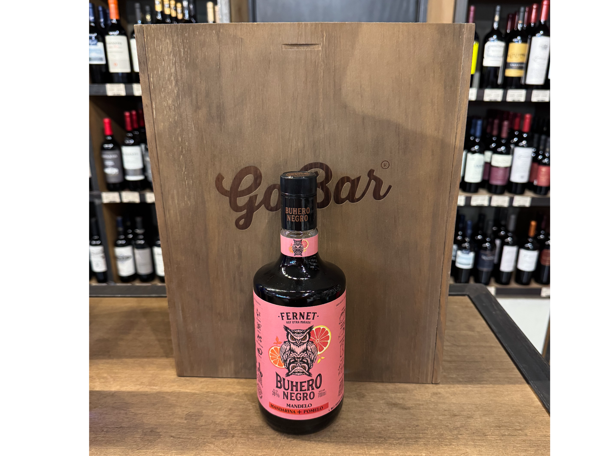 Fernet Buhero Negro Mandelo 700ml