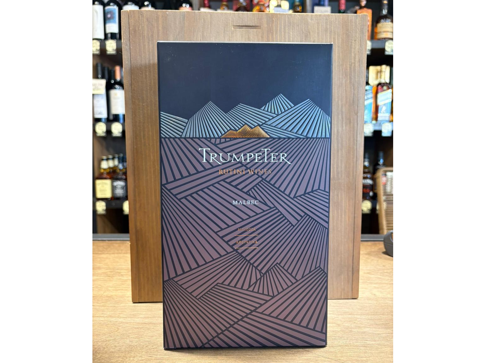 ESTUCHE TRUMPETER  MALBEC X2