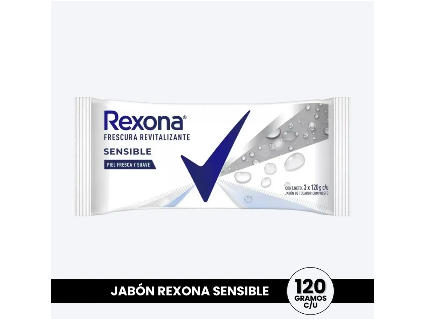 Jabón rexona sensible