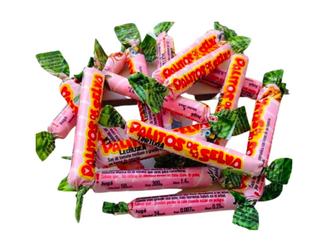 Palitos de la selva por unidad