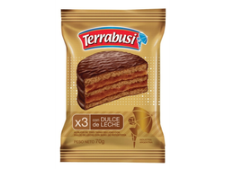 Alfajor terrabusi triple