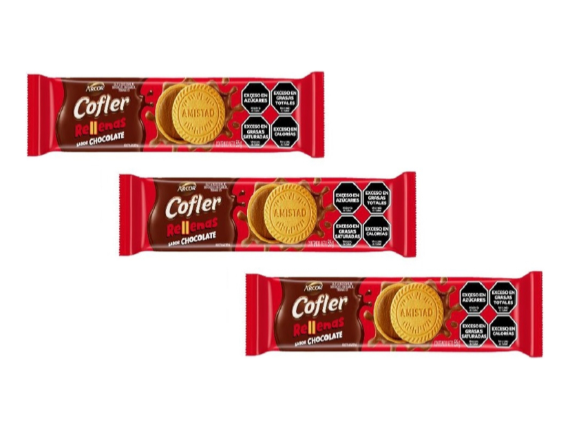 Galletitas cofler rellenas chocolate