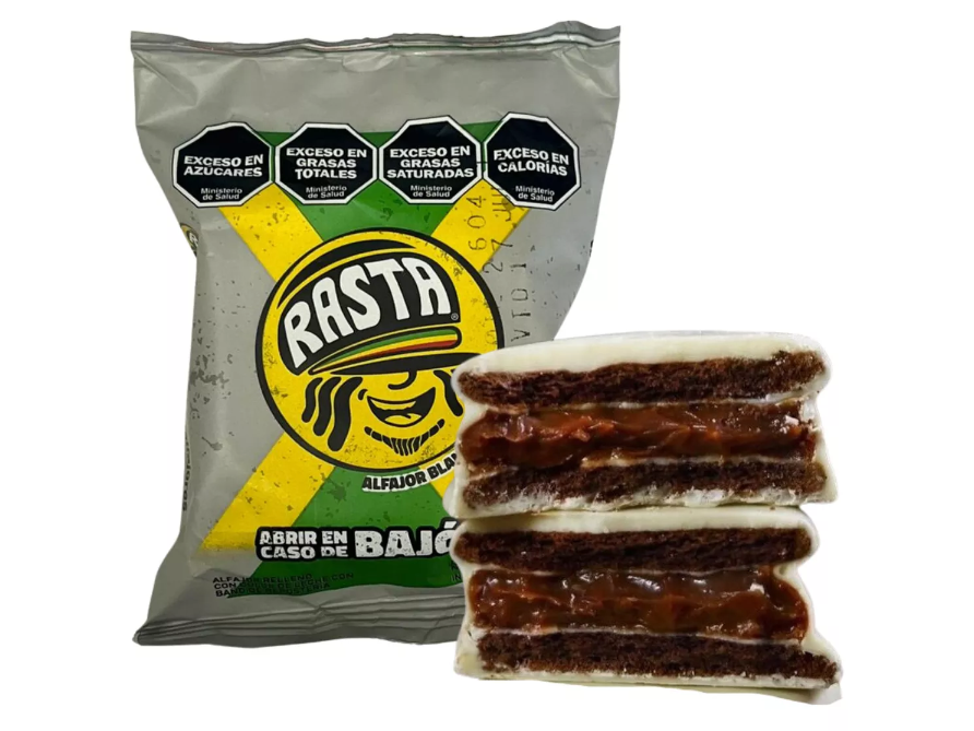 Alfajor RASTA blanco