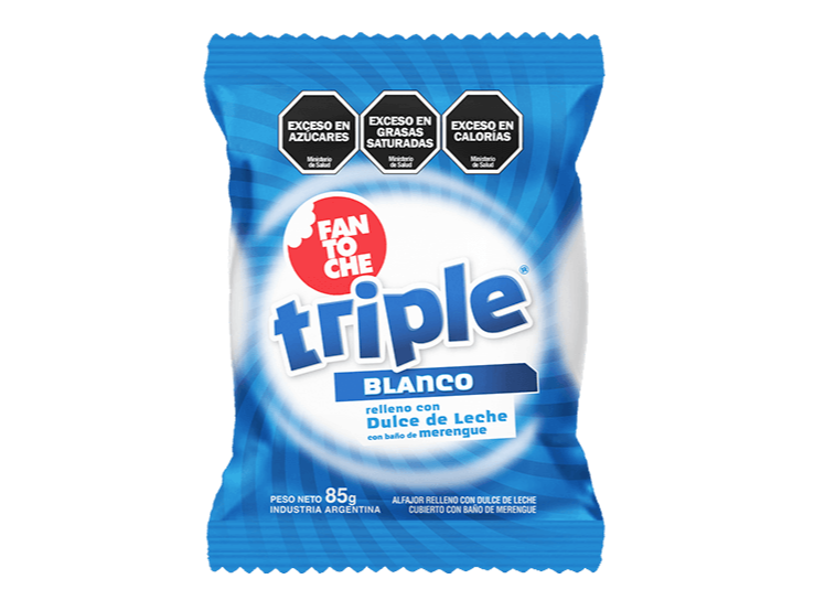 Alfajor Fantoche blanco