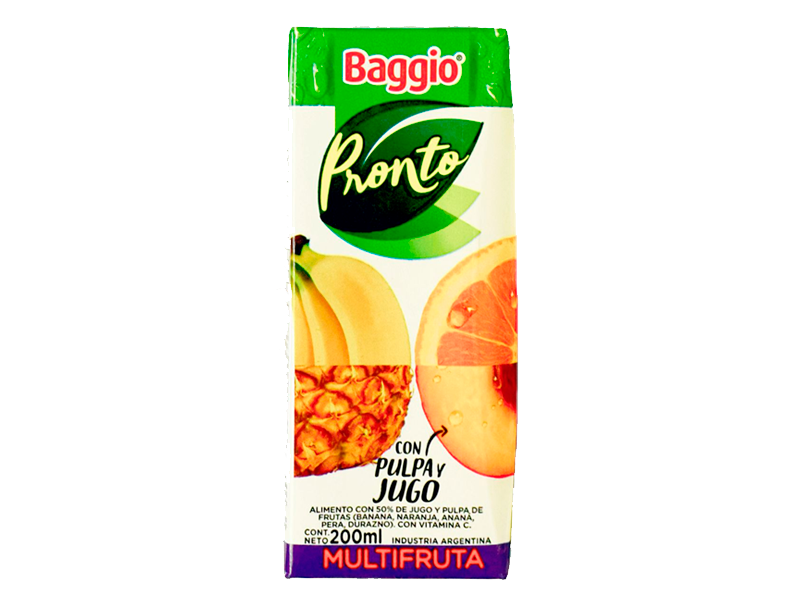Baggio multifruta 200cc