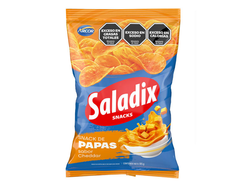 Saladix papas cheddar 95g