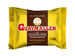 Alfajor guaymallen dulce de leche