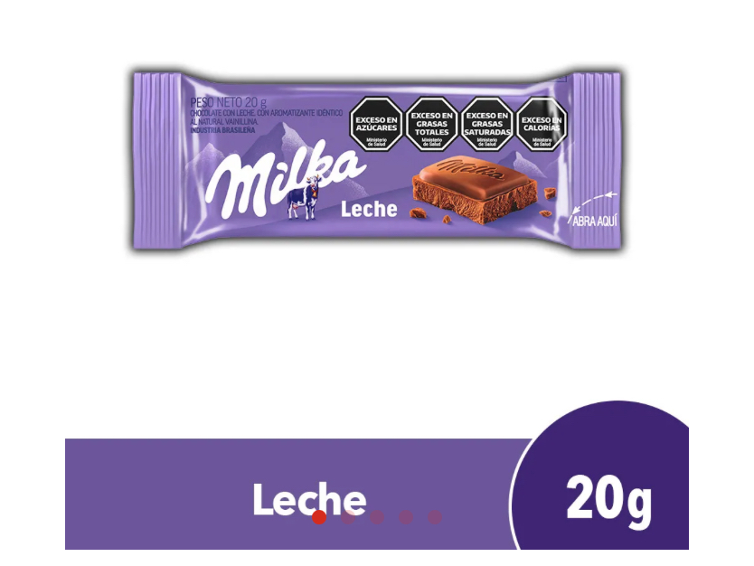 Milka leche 20g