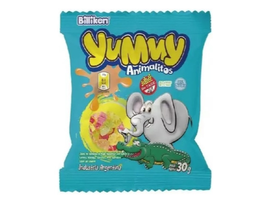 Gomitas yummy animalitos 30g