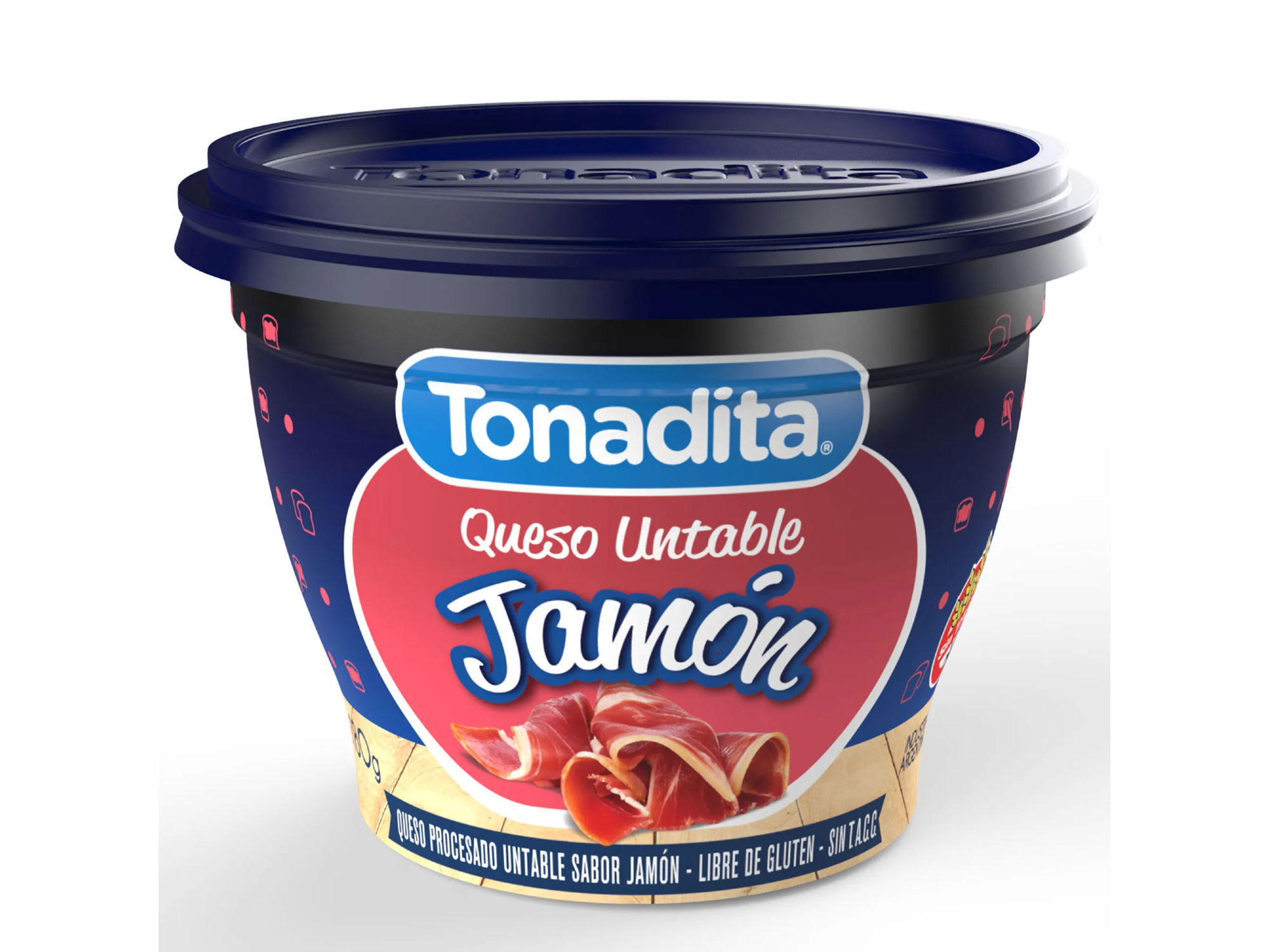 queso untable jamon tonadita