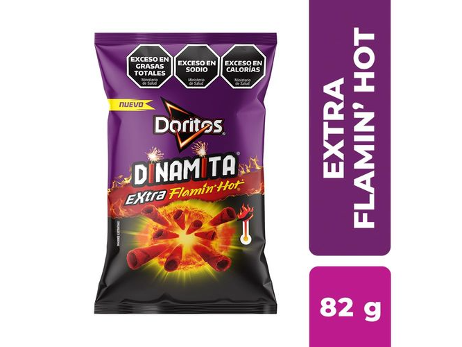 Doritos dinamita extra flamin hot 82g