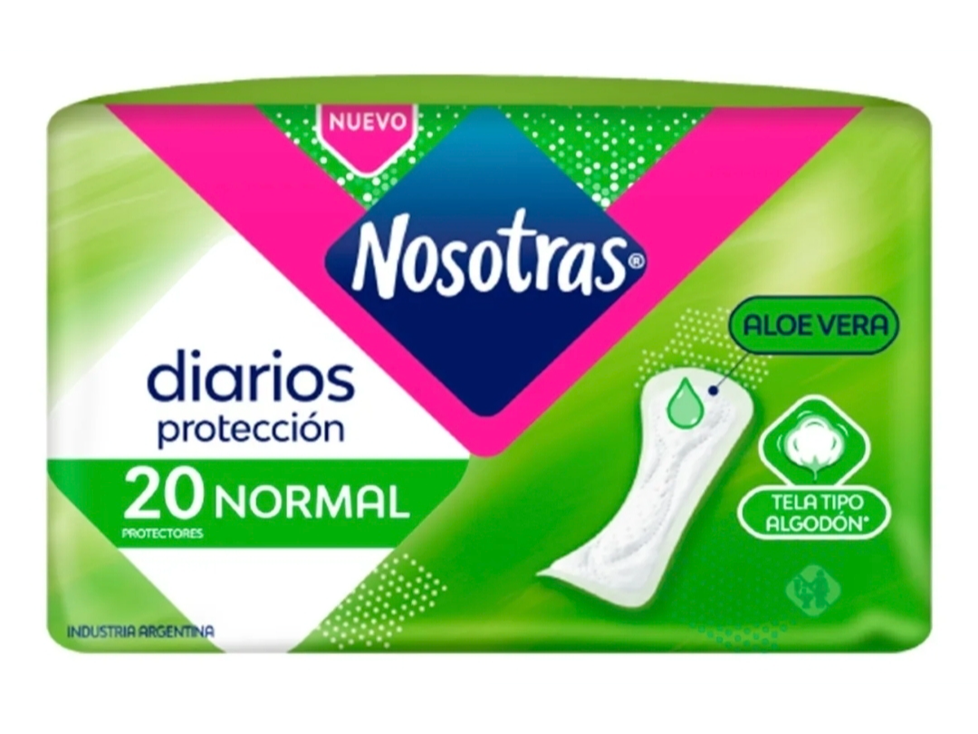 Protectores diarios nosotras x20