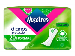 Protectores diarios nosotras x20