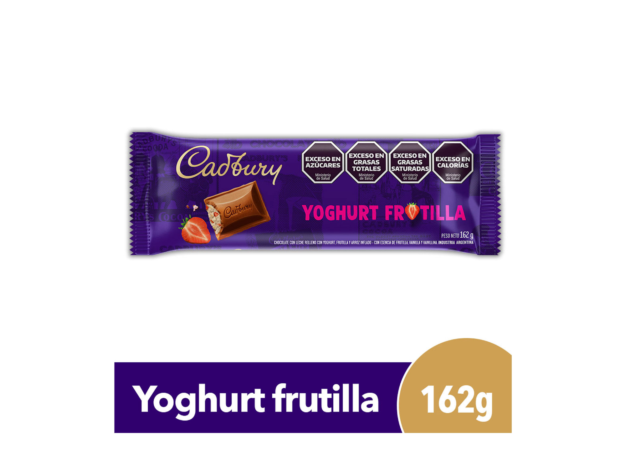 Cadbury frutilla 162g