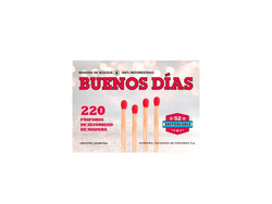 Fósforos 220 unidades
