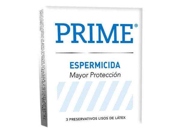 Preservativos prime espermicida
