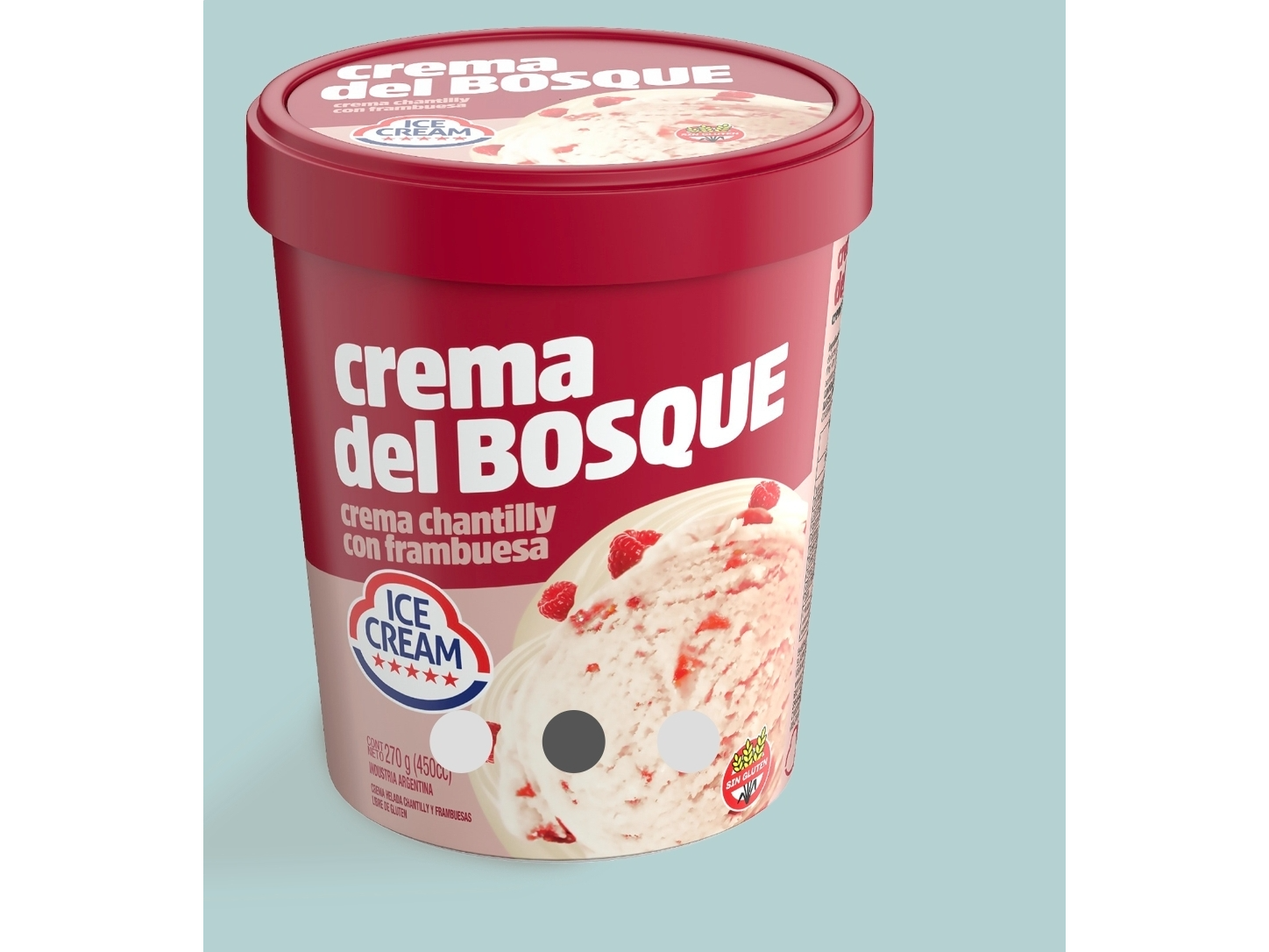 Pote crema del bosque