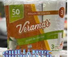 Rollo de cocina Veramar x3