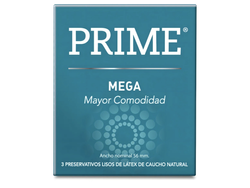 Preservativos prime mega