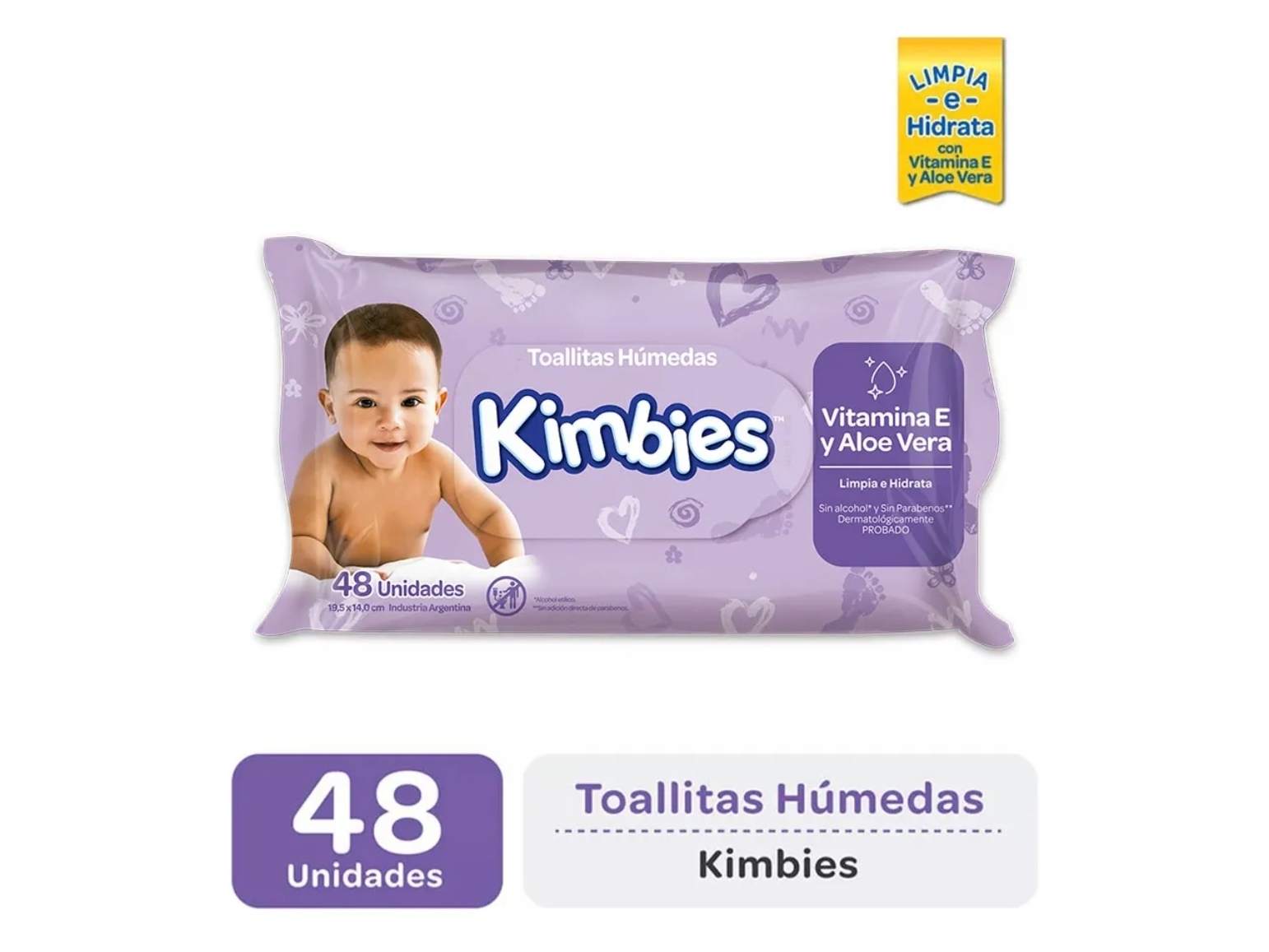 Toallitas humedas kimbies