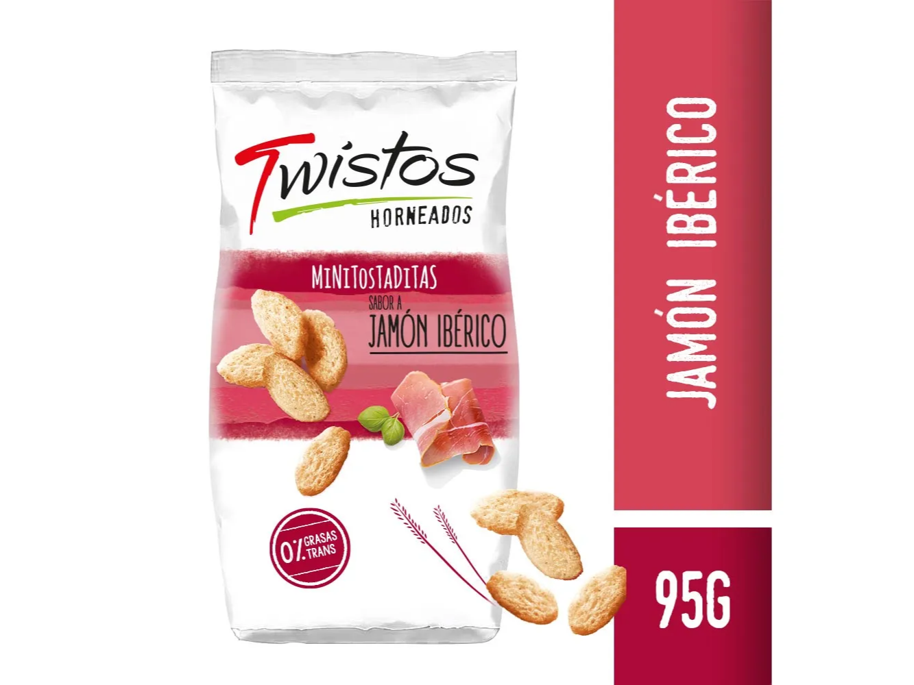 Twistos jamon 95g