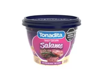 Queso untable salame tonadita