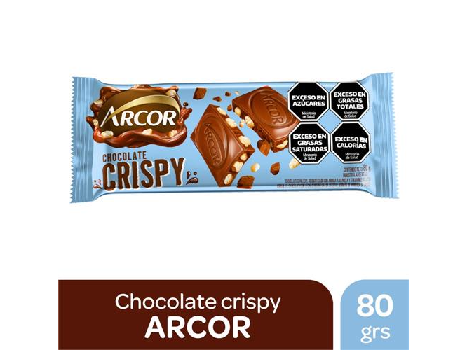 Arcor chocolate crispy 80g