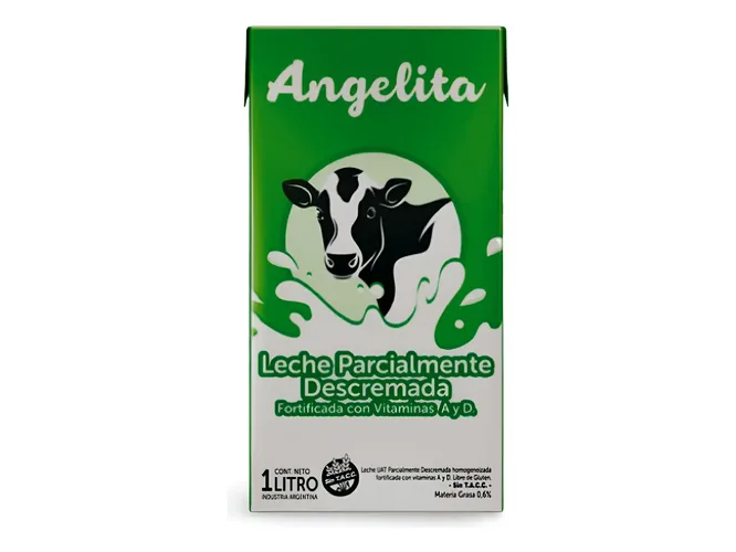 Leche angelita descremada