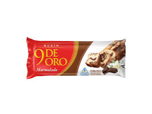 budin 9 de oro marmolado