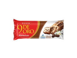 budin 9 de oro marmolado