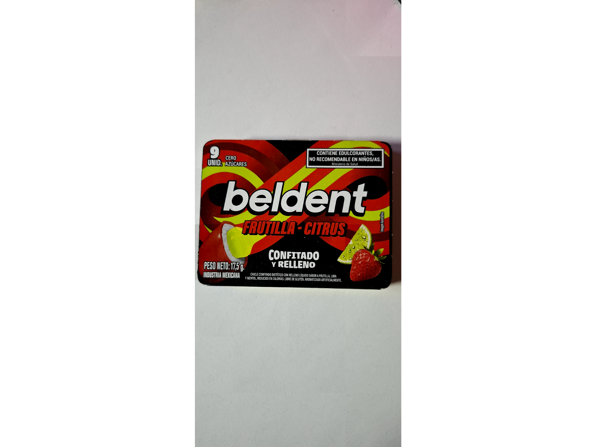 Beldent twist frutilla de Kiosco en casa