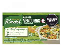 Caldos de verdura knorr x6