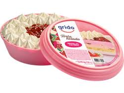 Torta helada frutilla