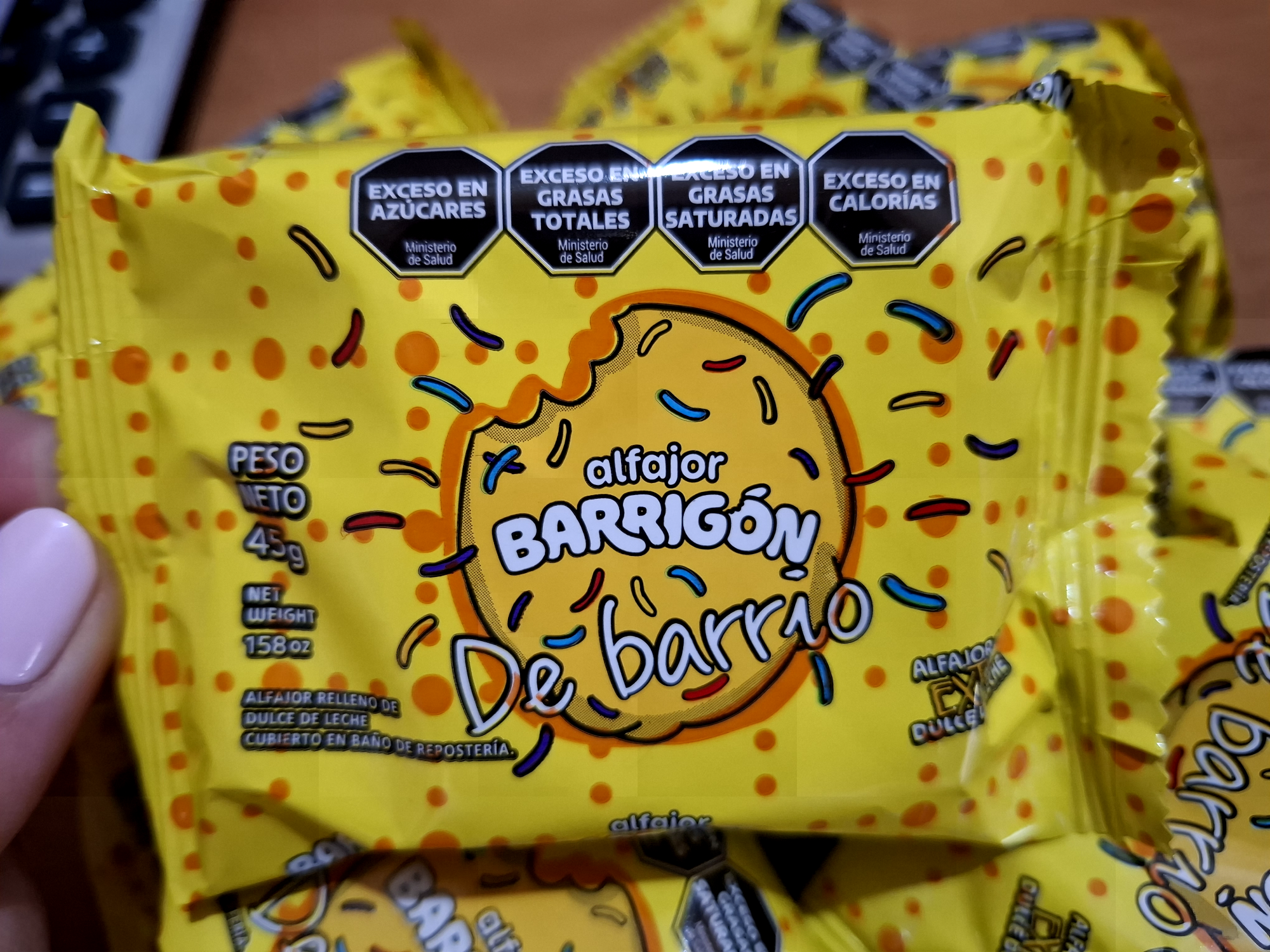 Alfajor Barrigon 45g